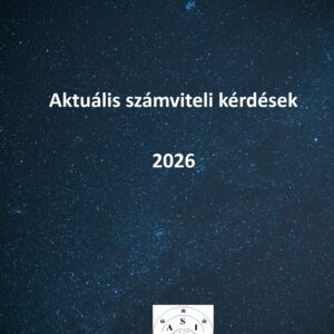 Aktuális számviteli kérdések 2026